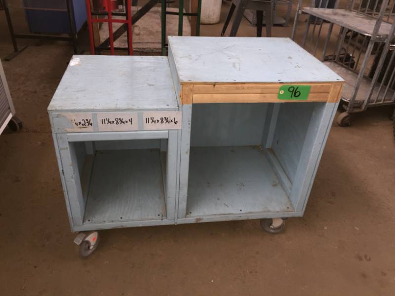 lot 96 image: Two-level Shop Cart