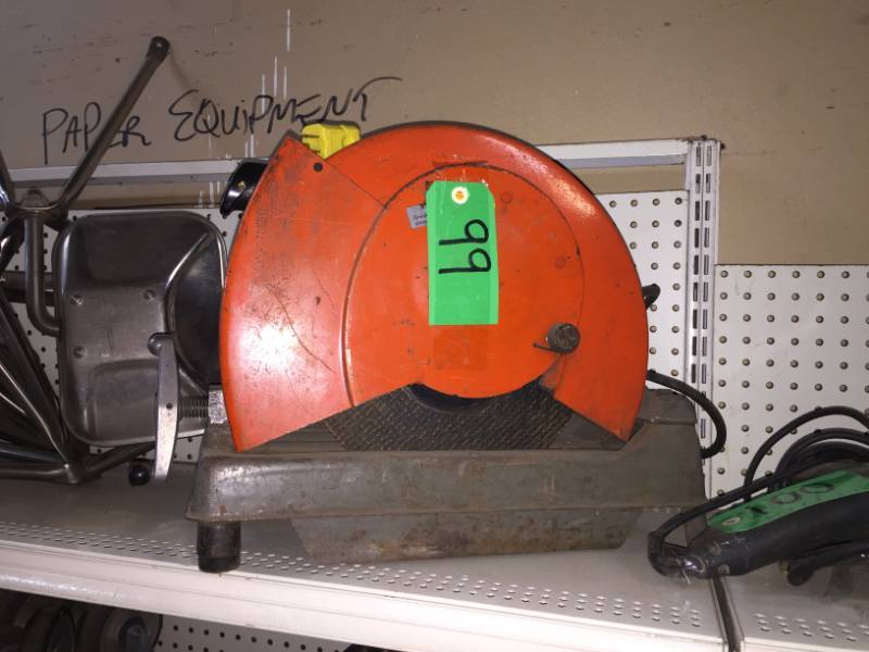 lot 99 image: Chop saw wblade