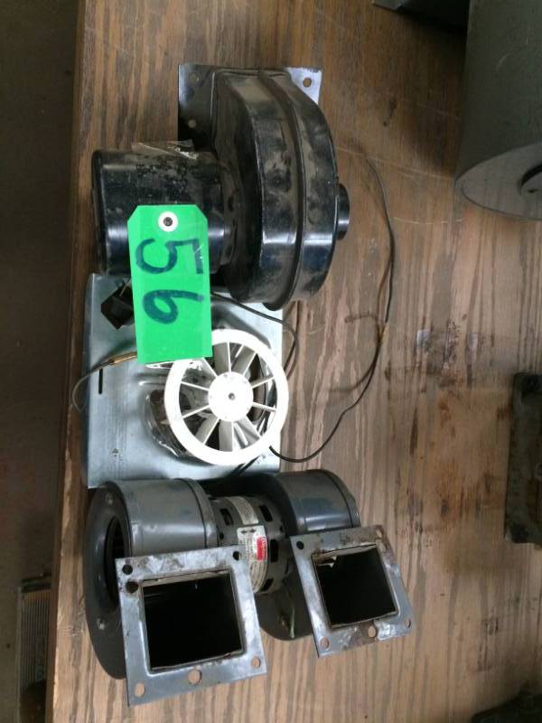 lot 56 image: Three small Blower Fans