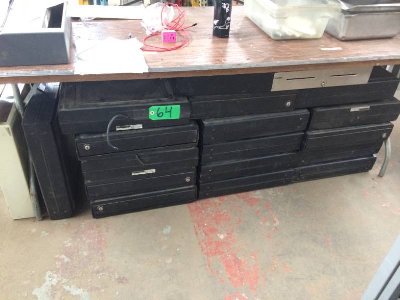 lot 64 image: Twenty Assorted Cash Drawers