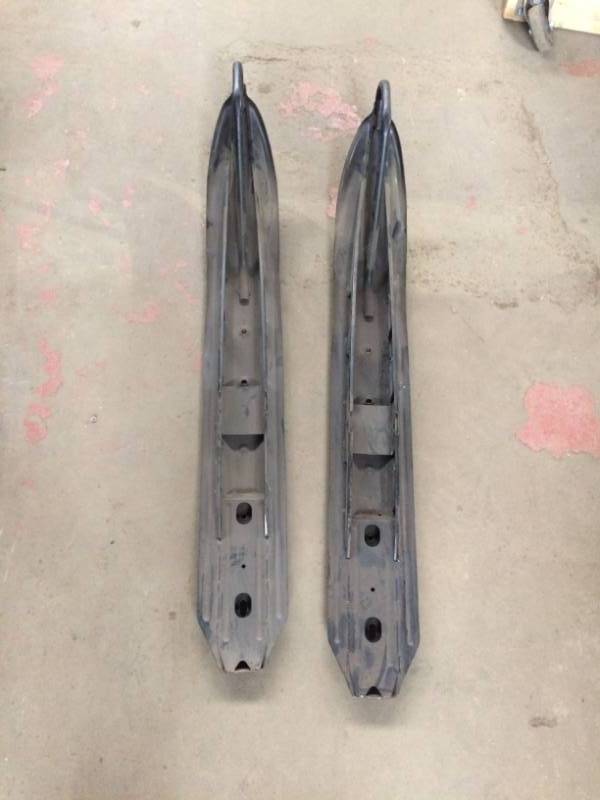 lot 145 image: Two Snowmobile Skis