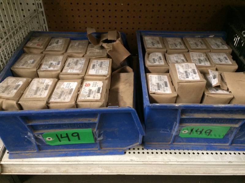lot 149 image: Two Bins Patton Industrial product screws