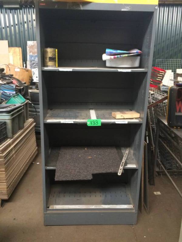 lot 133 image: Dark Gray Shelf