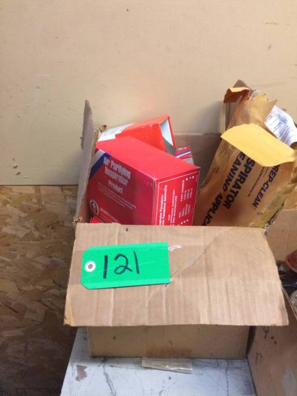 lot 121 image: Air Purifying Respirator Supplies