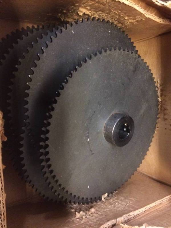 lot 124 image: General Brand Sprockets
