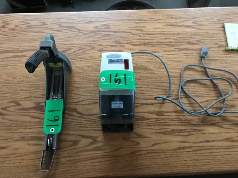 lot 161 image: Two Staplers