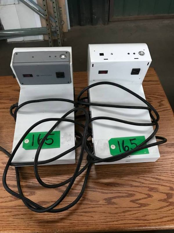 lot 165 image: Two Bretford Charging Units