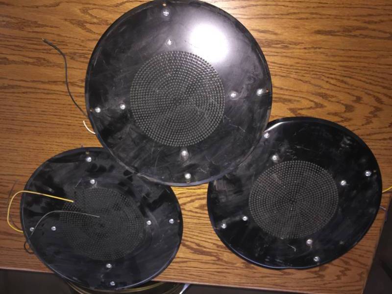 lot 172 image: Three Large Ceiling Speakers