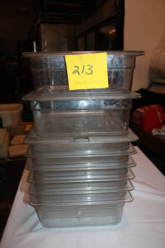 Plastic Containers and Lids