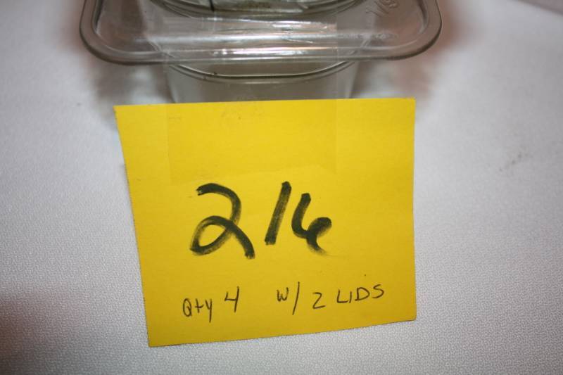 Plastic Containers and Lids