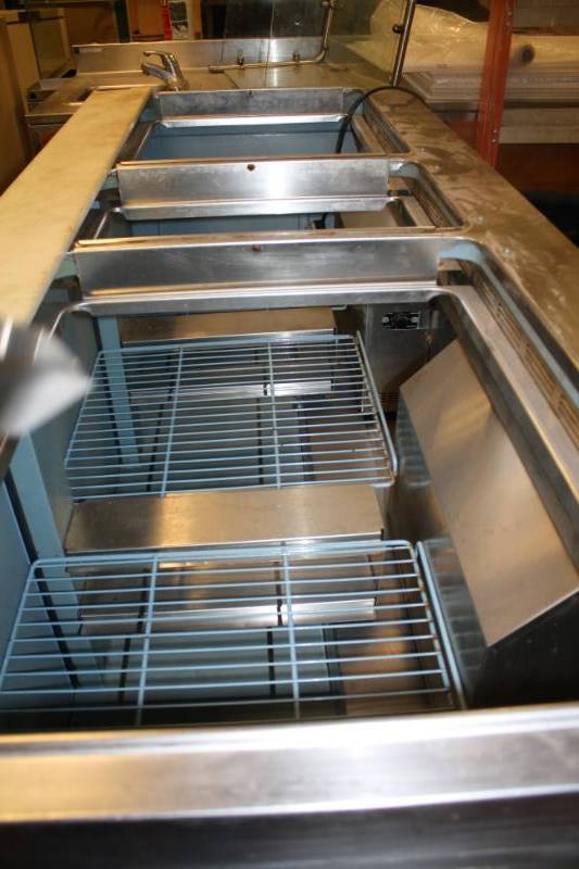 Delfield Stainless Steel 2 Door Prep Cooler - Model # 4448N-12R - 115 Volts - 1.5 Amp - 48 x 31.5 x 42-2aRuns Cools