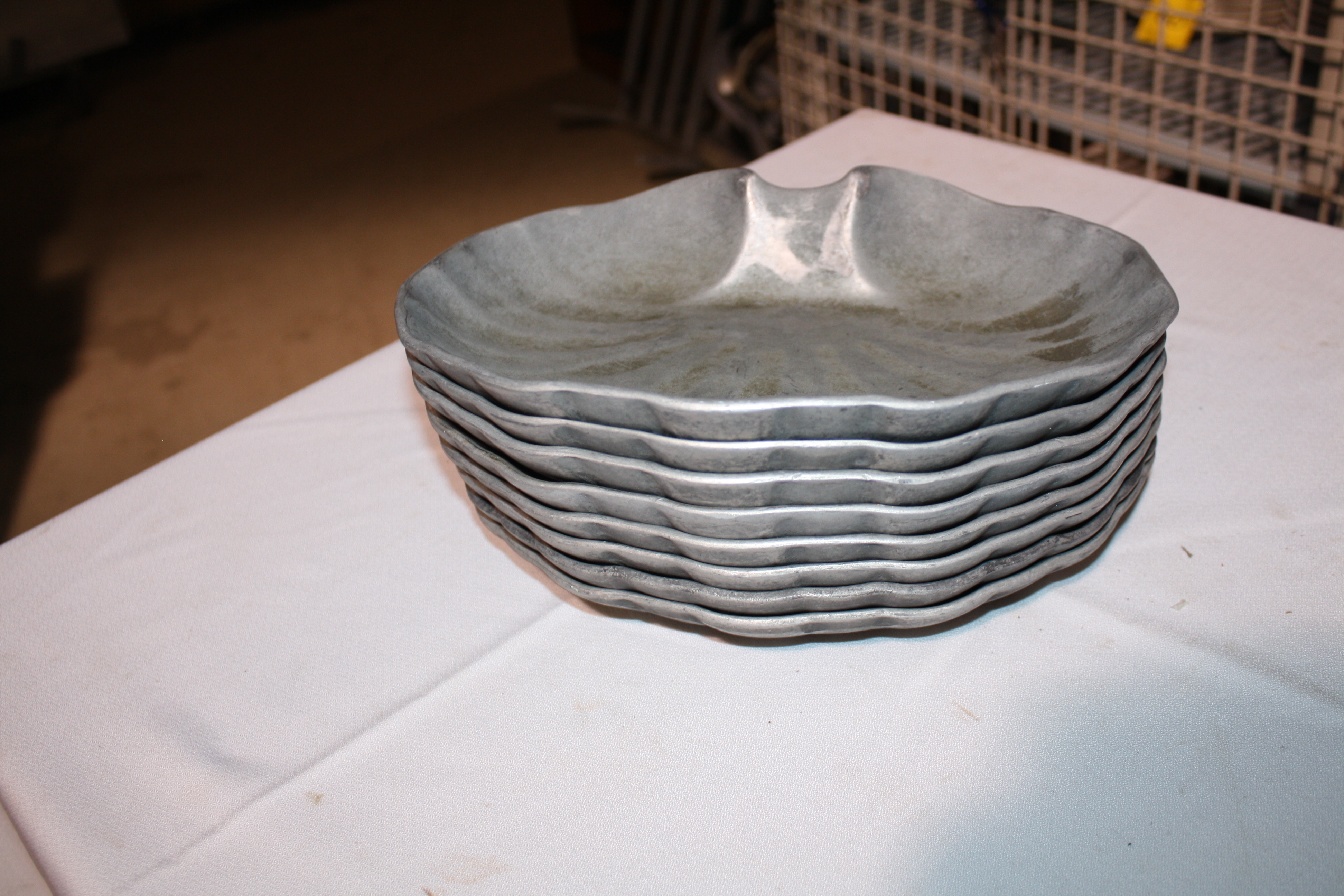 Clam Shell Shaped