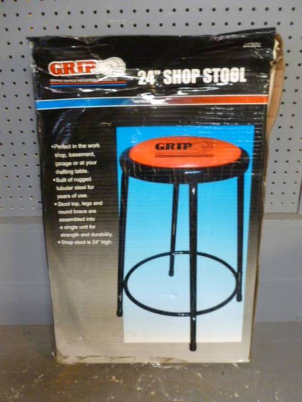 lot 27 image: New Shop Stool