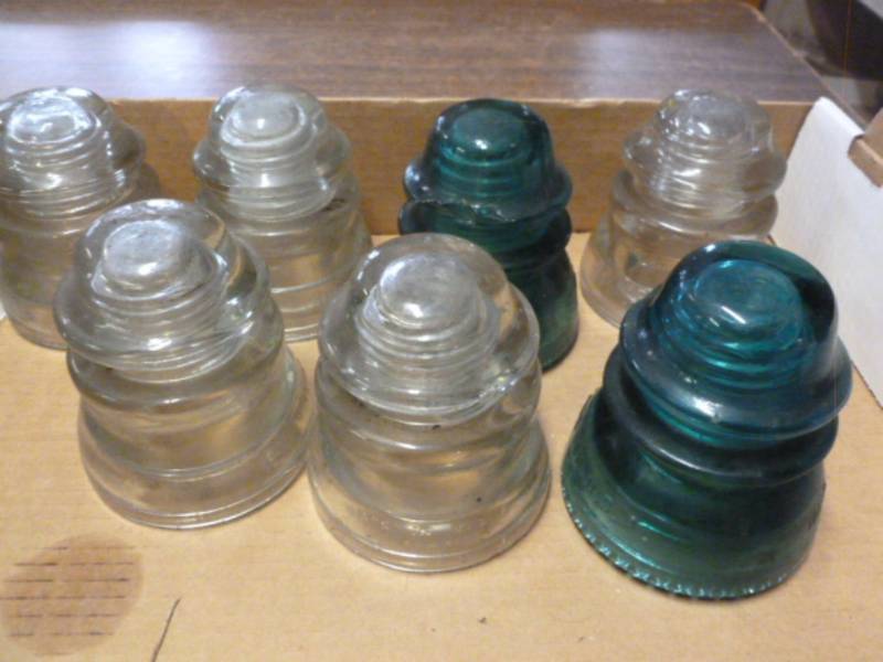 lot 92 image: Antique Glass Insulators