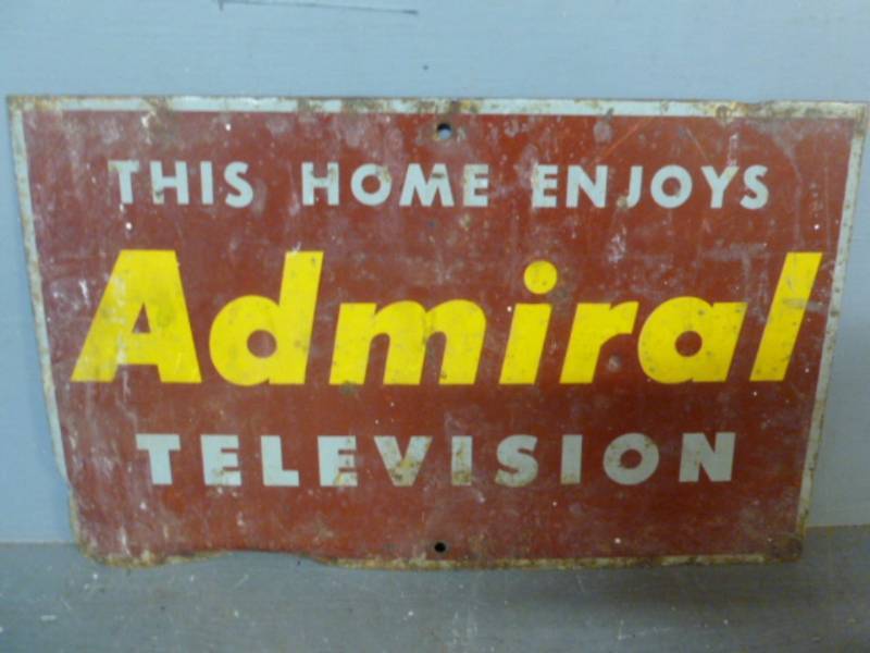 lot 187 image: Vintage Sign