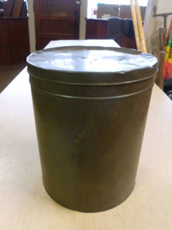 lot 240 image: Vintage Metal Container