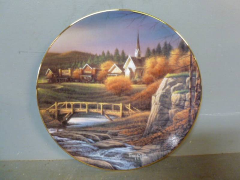 lot 242 image: Terry Redlin Plate Decoration