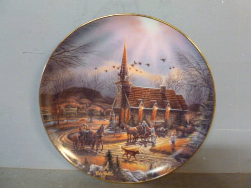 lot 248 image: Terry Redlin Plate Decoration