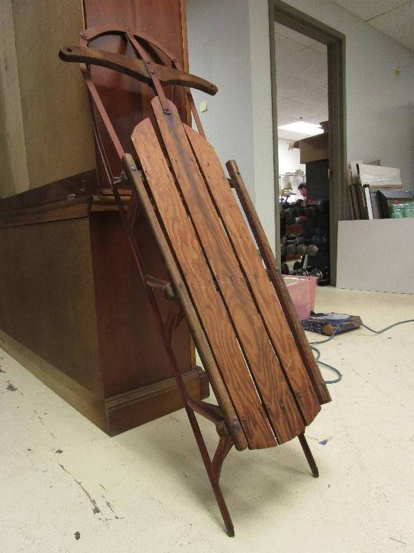 ANTIQUE TOBOGGAN