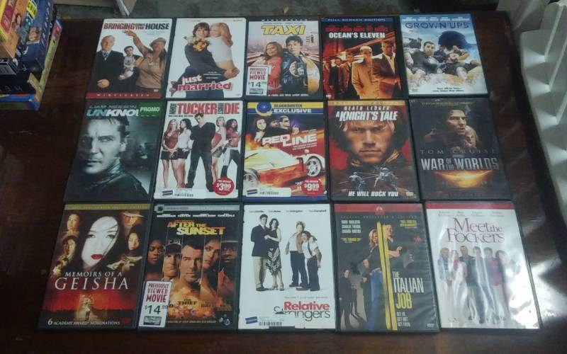 15 Assorted DVDs