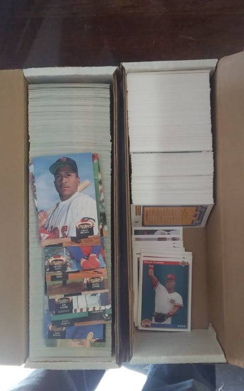 12 Box 1992 Upper Deck, Full Box 1992 Topps Stadium Club