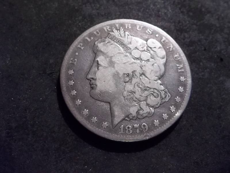 1879 S  Morgan Silver Dollar 2nd Revision