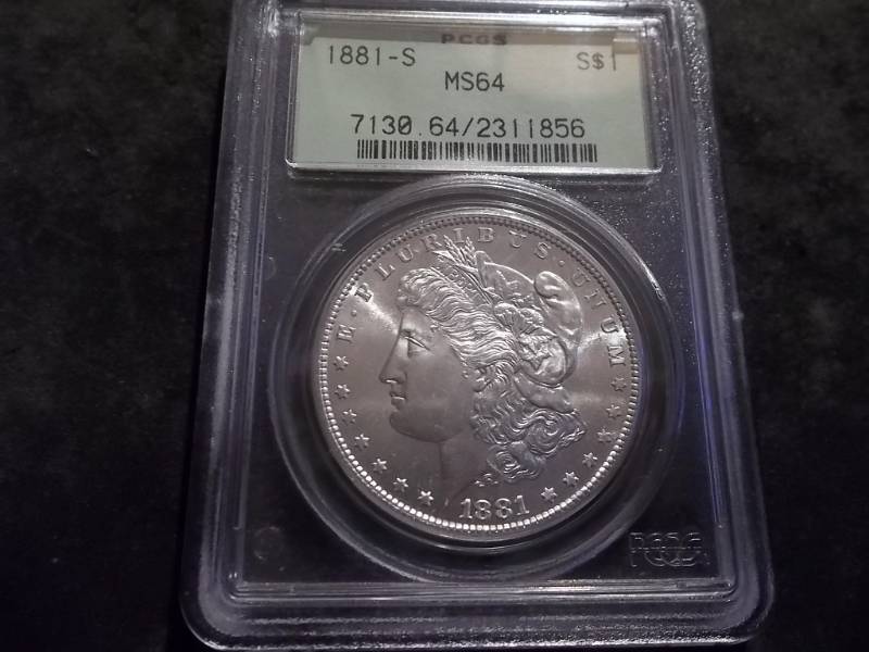 1881 S Morgan Silver Dollar