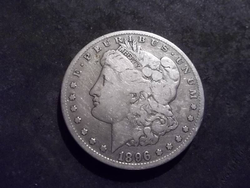 1896 S Morgan Silver Dollar