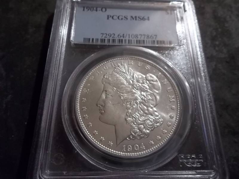 1904 O Morgan Silver Dollar