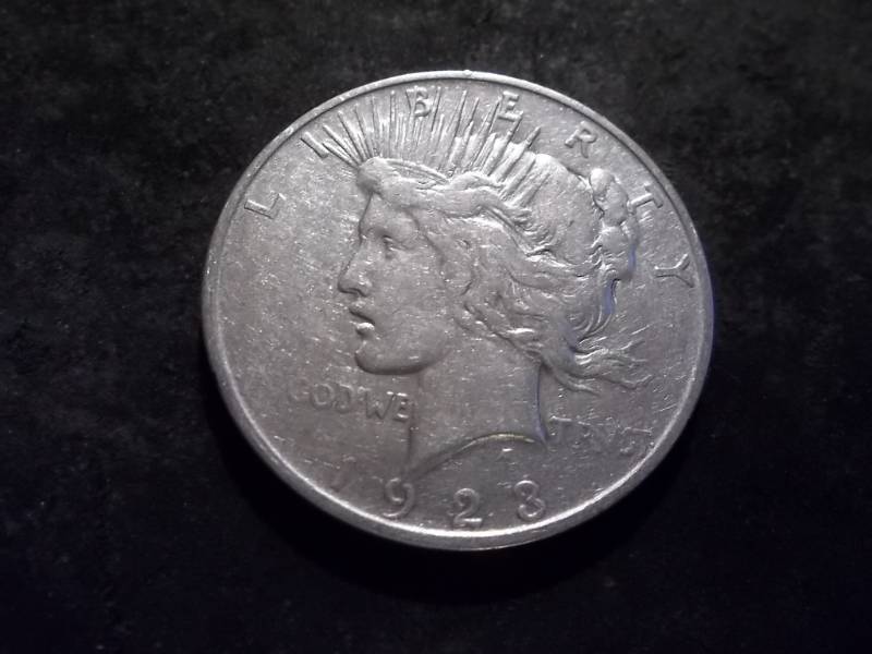 1923 D Peace Silver Dollar