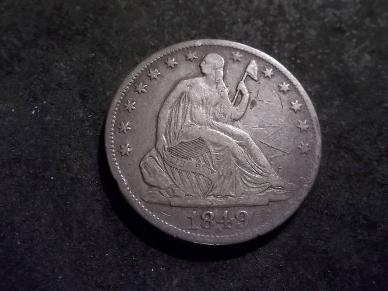 1849 O Seated Liberty Half Dollar