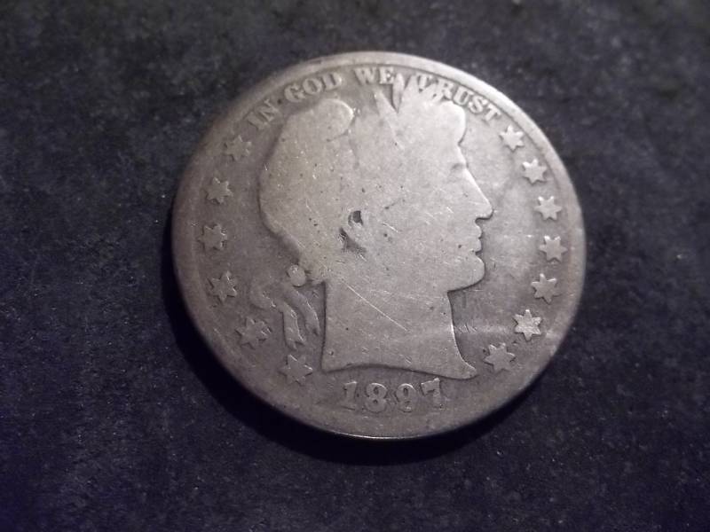 1897 Barber Half Dollar