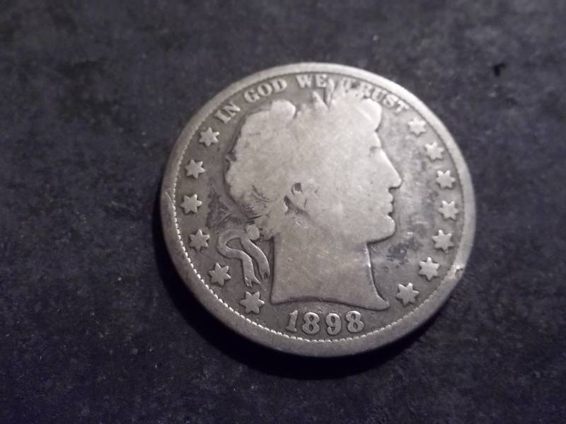 1898 Barber Half Dollar