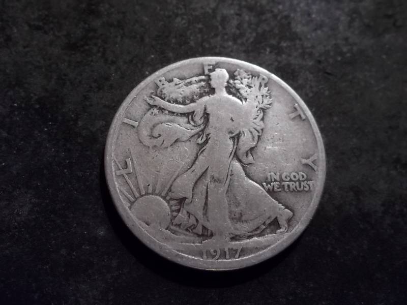 1917 S Walker Half Dollar