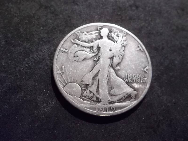 1919 D Walker Half Dollar