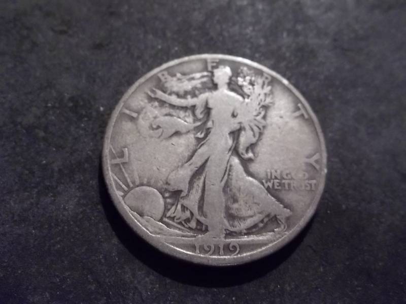 1919 S Walker Half Dollar