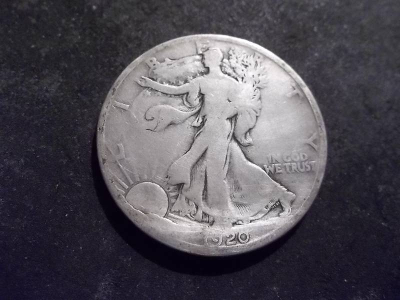 1920 D Walker Half Dollar