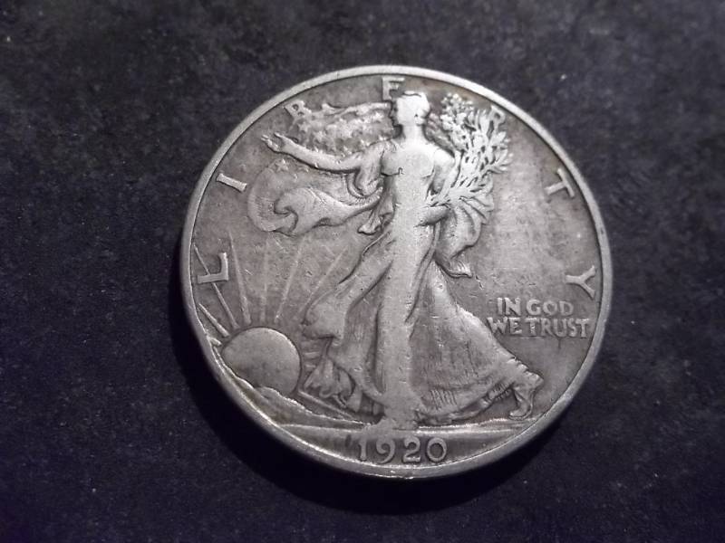 1920 S Walker Half Dollar