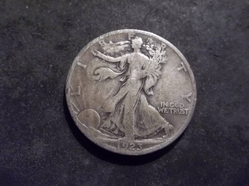 1923 S Walker Half Dollar