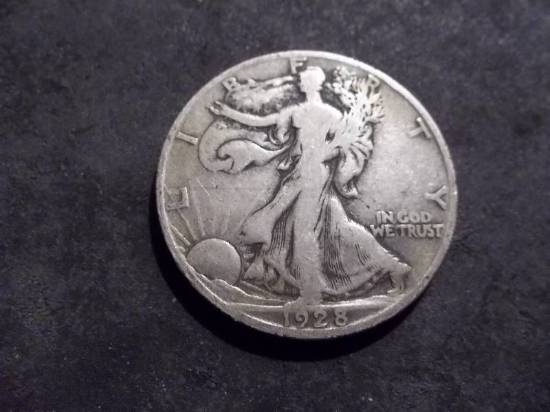 1928 S Walker Half Dollar