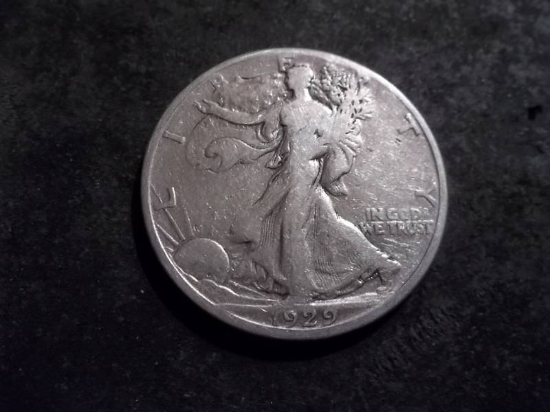 1929 S Walker Half Dollar