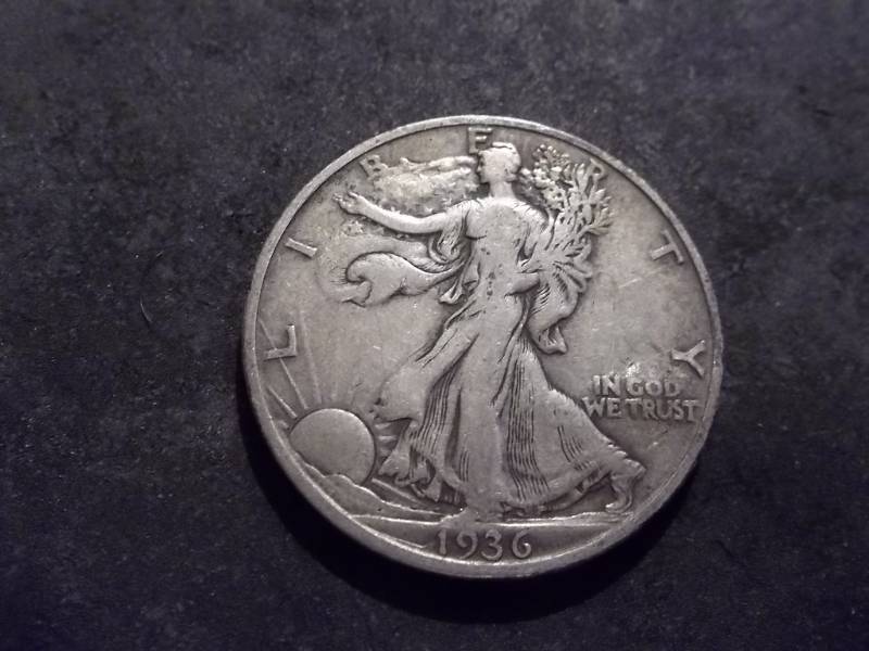 1936 S Walker Half Dollar