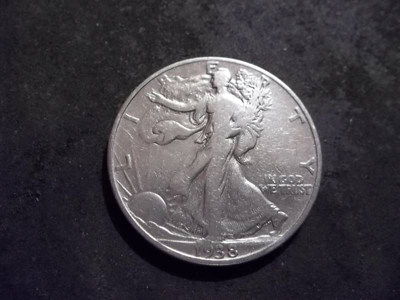 1938  Walker Half Dollar