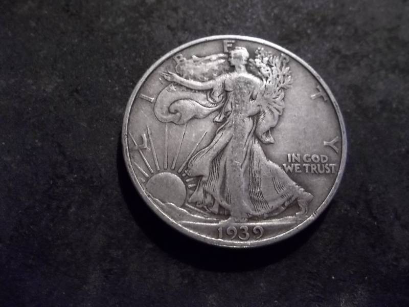 1939 D Walker Half Dollar