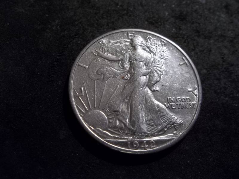 1942 D Walker Half Dollar