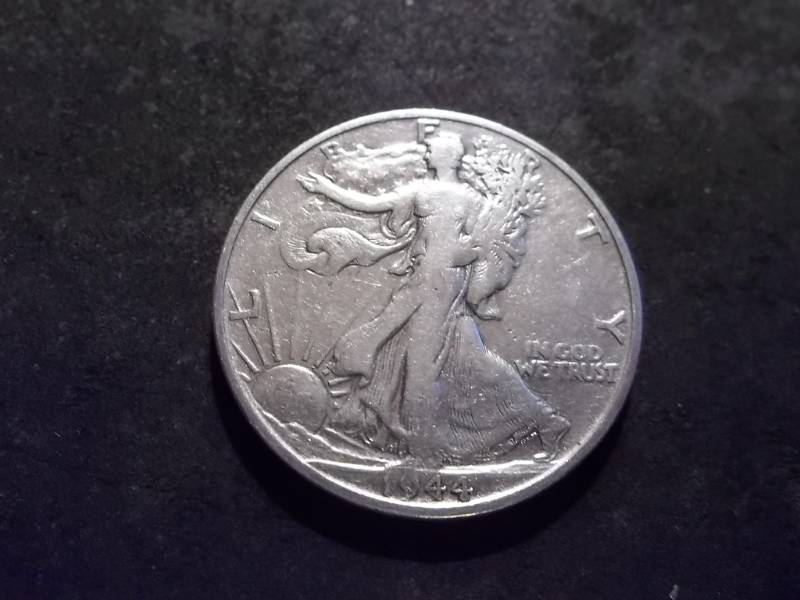 1944 D Walker Half Dollar