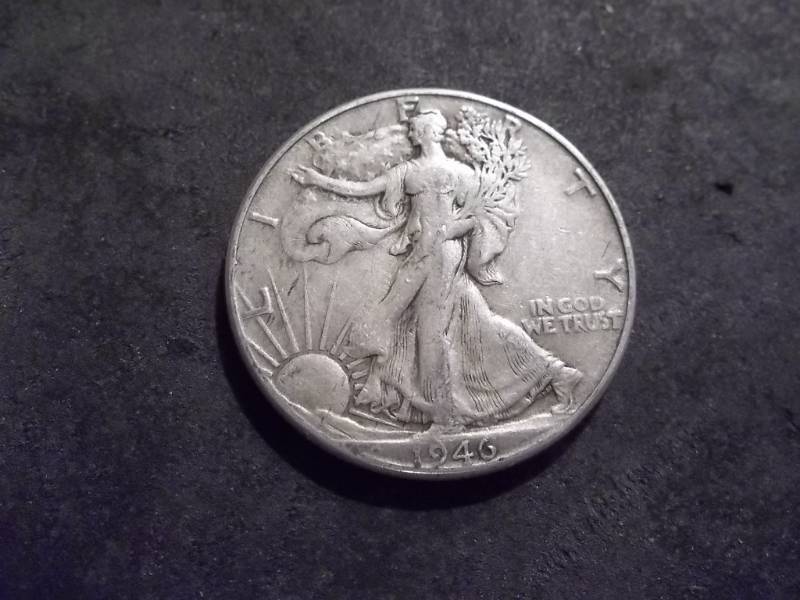 1946 D Walker Half Dollar