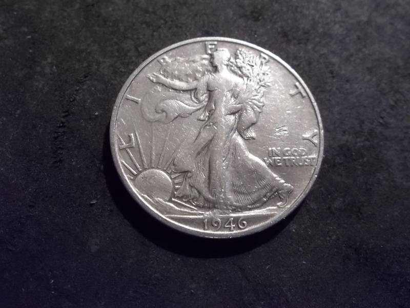 1946 S Walker Half Dollar