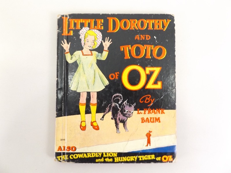 lot 86 image: First Edition Little Dorothy and Toto of Oz Hard Cover Book
