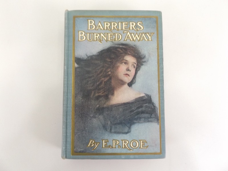 lot 92 image: First Edition Barriers Burned Away Hard Cover Book